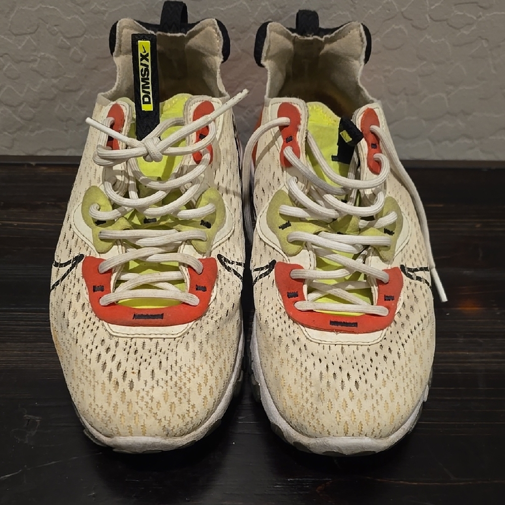 Nike Athletic Shoes - Cream and Orange